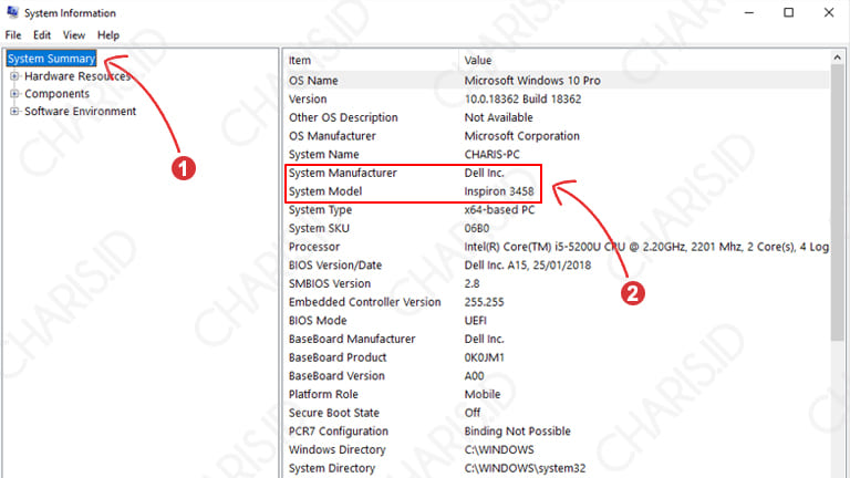 Cara Melihat Tipe Laptop Windows Dengan Mudah