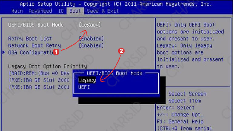 Gpt система uefi